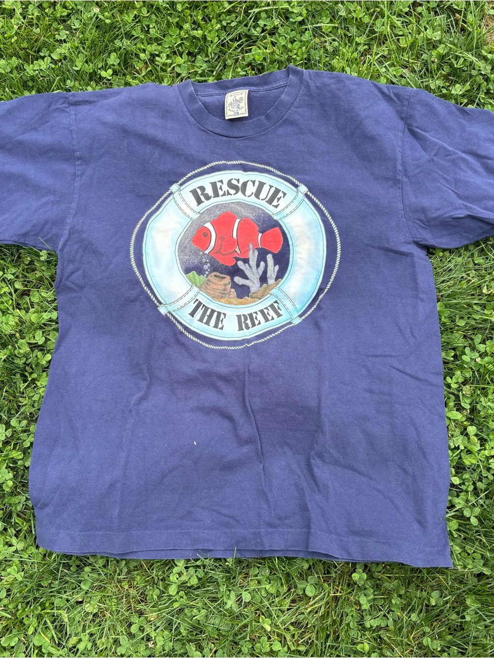 Vintage Graphic Nemo 'Rescue The Reef' Graphic Tee